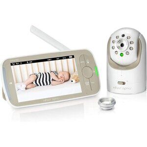 PRO Video Baby Monitor, 720P HD Resolution 5" Display, Patent-Pending A.N.R.